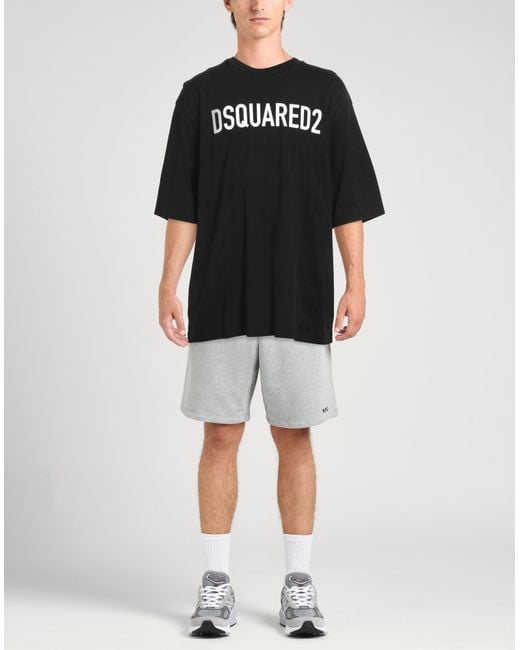 DSquared² Black T-shirt for men