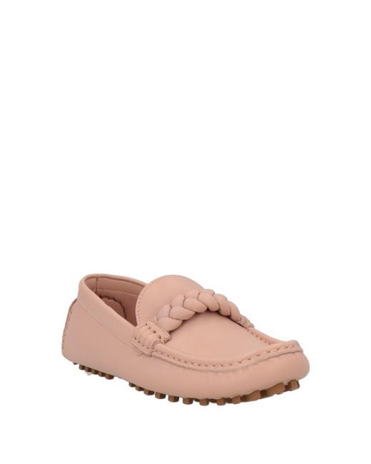 Gianvito Rossi Pink Loafers Calfskin