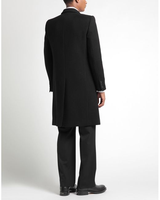 Abrigo Saint Laurent de hombre de color Black