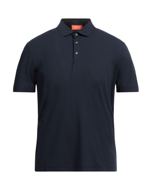 Suns Boards Blue Polo Shirt Elastane, Polyamide for men