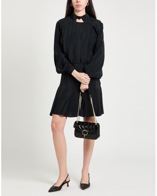 Jijil Black Mini-Kleid