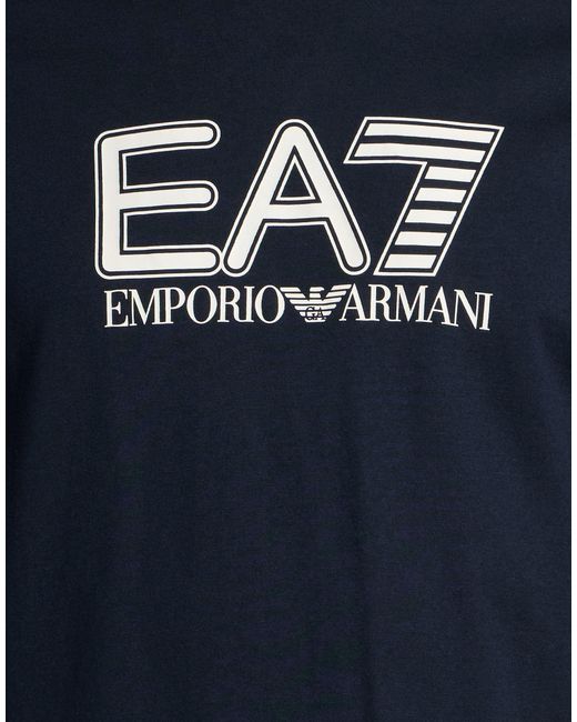 EA7 Blue T-Shirts for men