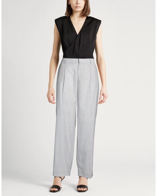 PT Torino White Light Pants Virgin Wool