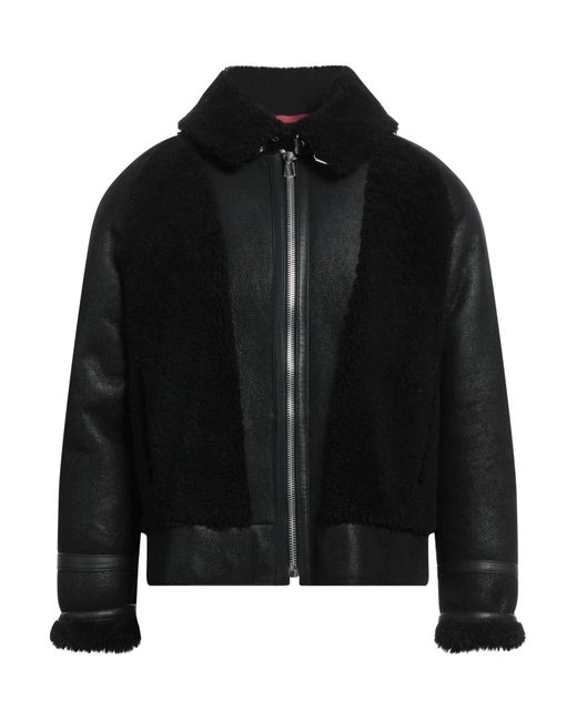 Paul Smith Jacket Sheepskin in Black for Men Lyst