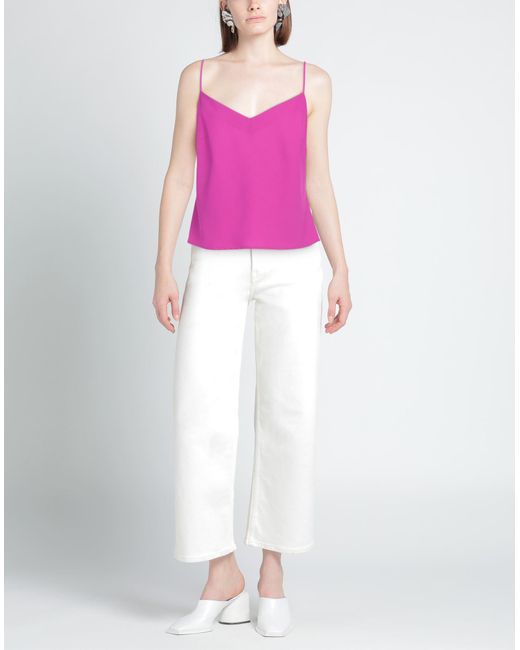 Clips Pink Mauve Top Polyester, Elastane