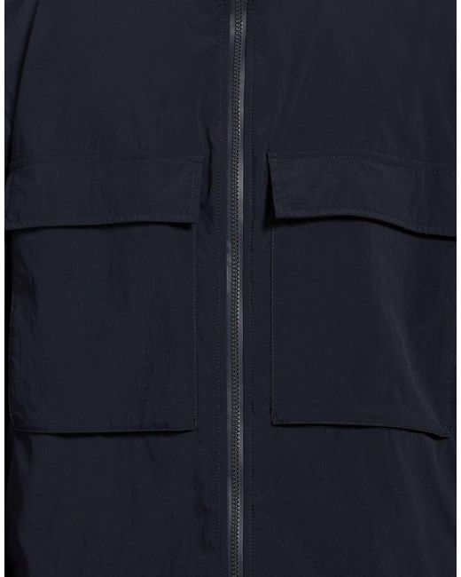 Boss Blue Jacket Polyester for men