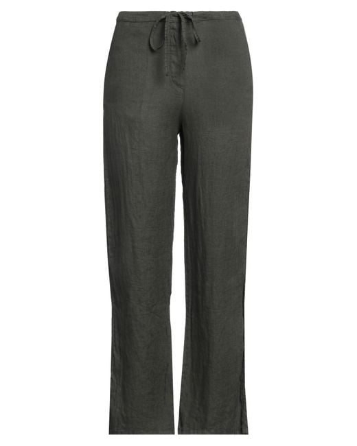 Crossley Gray Pants Linen