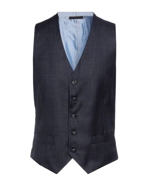 Giorgio Armani Blue Waistcoat for men