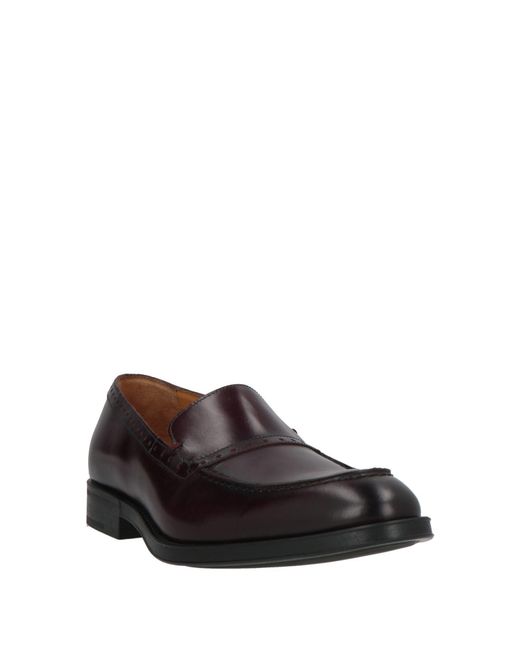 Testoni Gray Loafers Leather for men