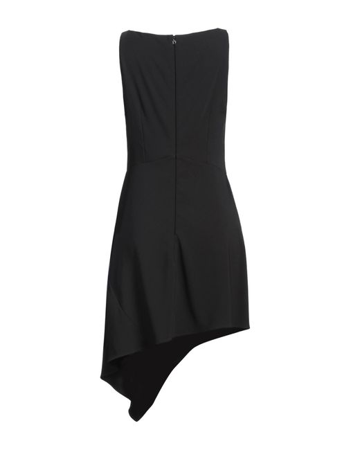 DSquared² Black Mini Dress Polyester, Elastane