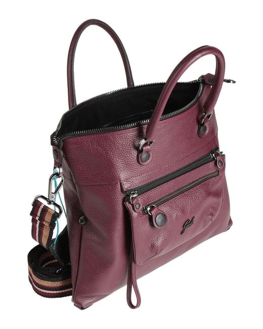 Gabs Purple Plum Handbag Calfskin