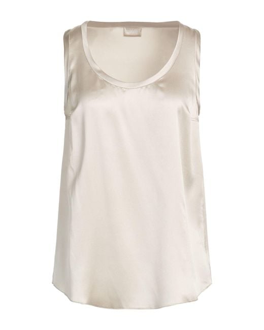 Brunello Cucinelli Natural Top Silk, Elastane