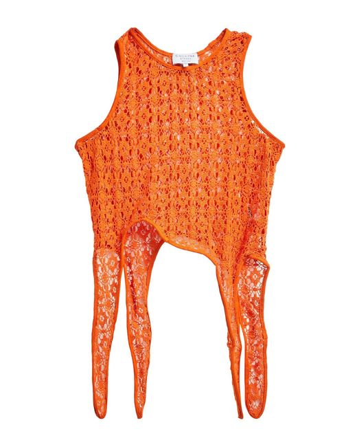 Collina Strada Orange Top Cotton