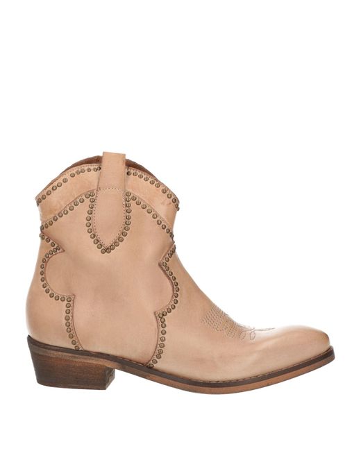 Zoe Natural Ankle Boots