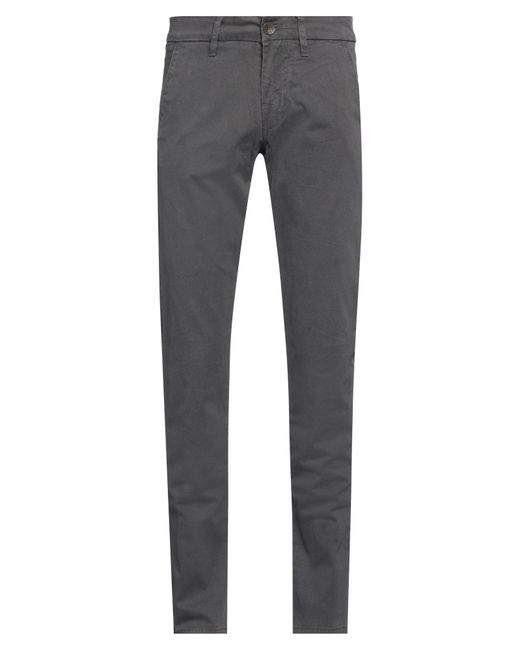 Guess Gray Pants Cotton, Elastane for men