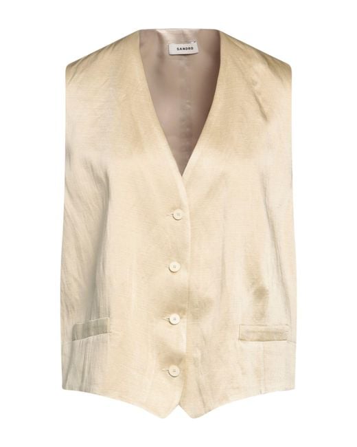 Sandro Natural Waistcoat