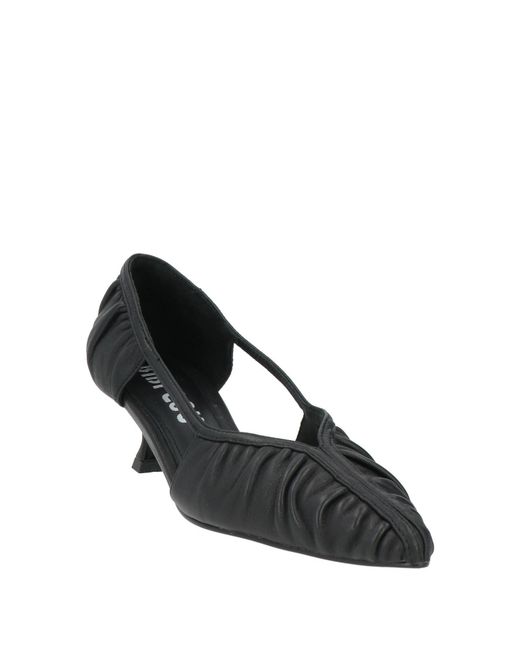 Bibi Lou Black Pumps Leather