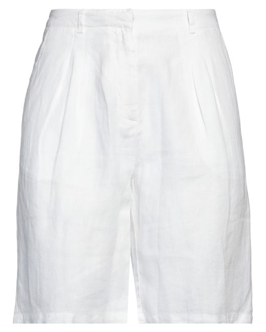 0039 Italy White Shorts & Bermuda Shorts