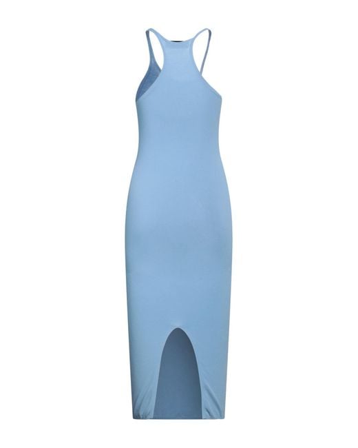 Fendi Blue Midi-Kleid