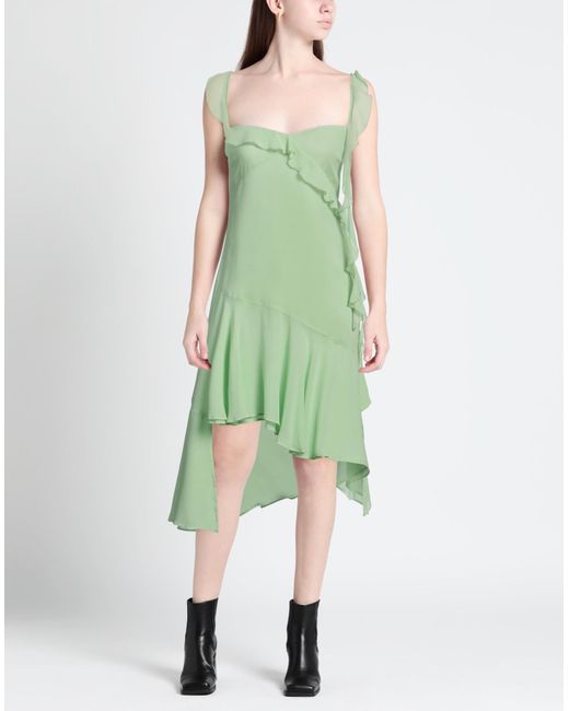 ANDAMANE Green Mini-Kleid