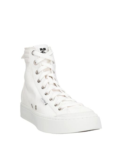 Courreges White Trainers for men