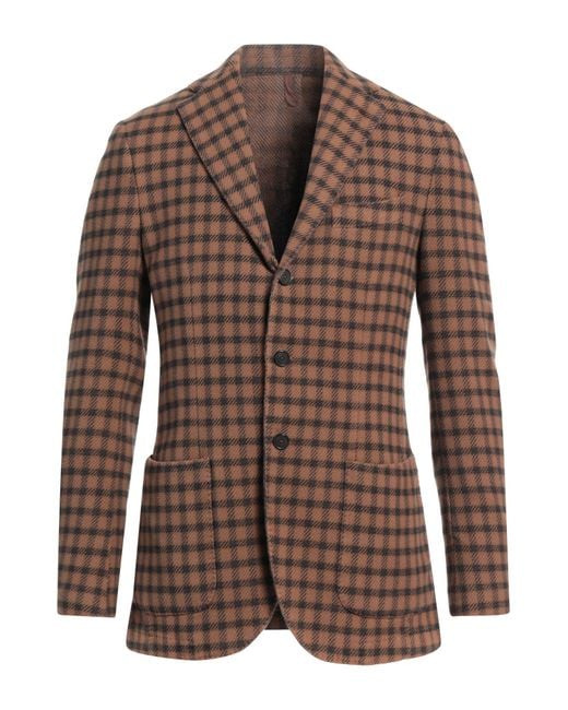 Santaniello Brown Blazer for men