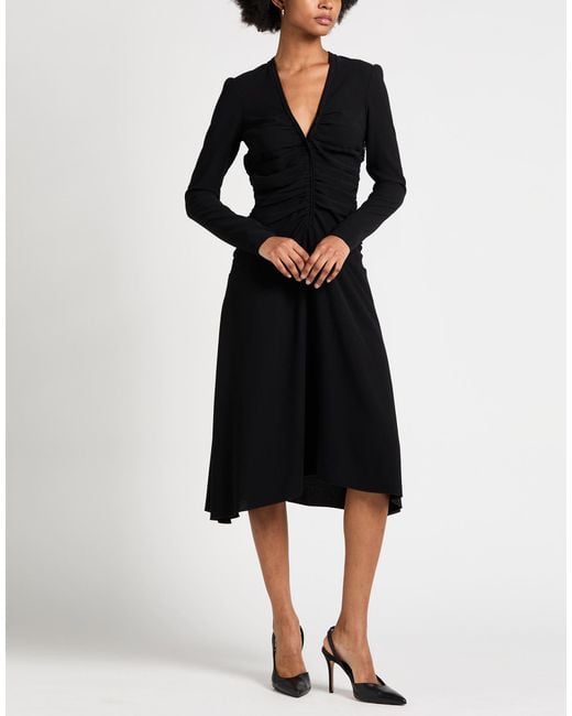 N°21 Black Midi Dress Polyester