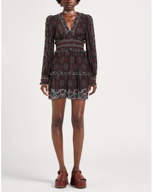 Sea Black Mini-Kleid