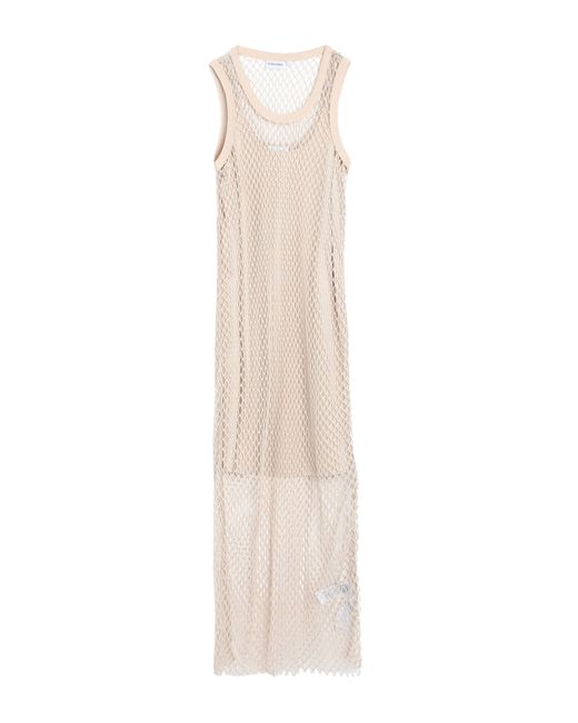 Calvin Klein White Maxi-Kleid