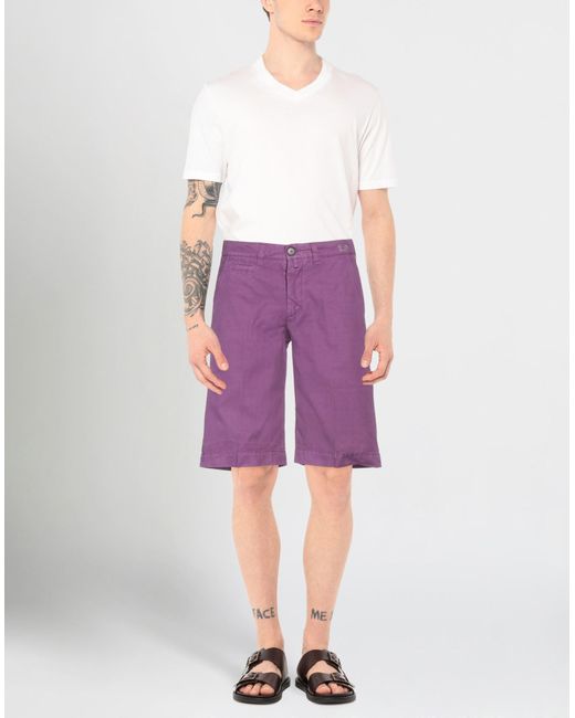 Jacob Coh?n Purple Shorts & Bermuda Shorts for men