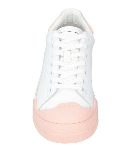 Marni Natural Sneakers Leather