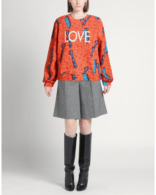 Stella Jean Orange Sweatshirt
