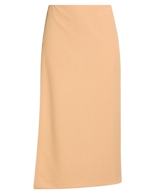 Liviana Conti Natural Midi Skirt