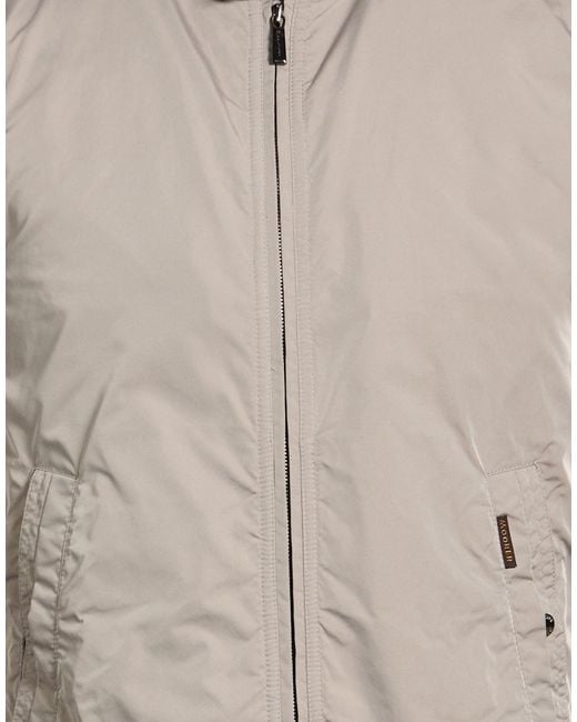Moorer Gray Jacket Polyester for men