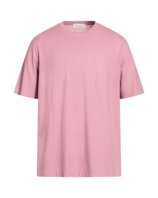 FILIPPO DE LAURENTIIS Pink T-Shirt Cotton for men