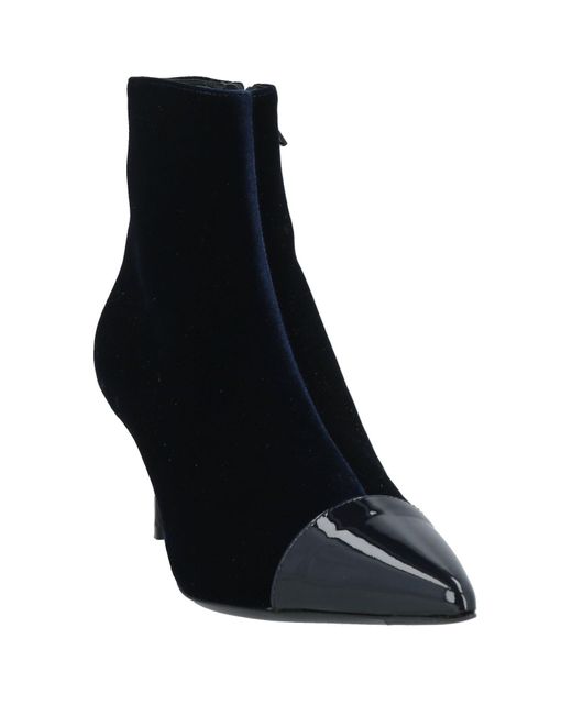 Guglielmo Rotta Blue Ankle Boots