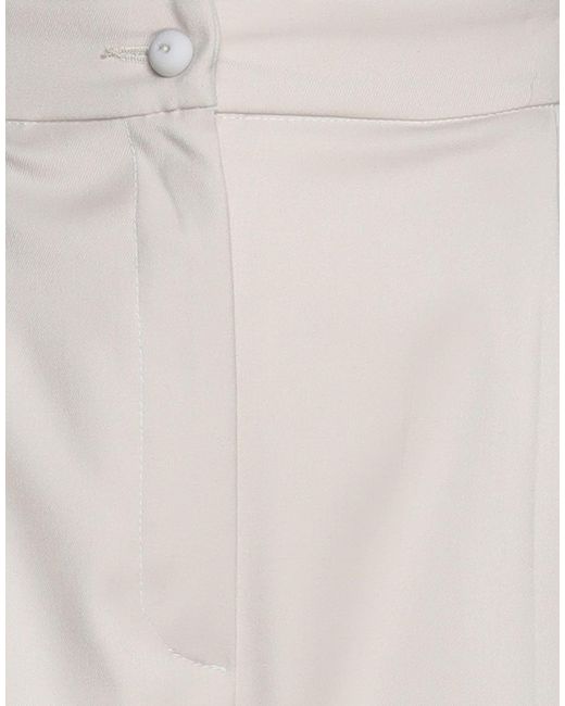 Nora Barth White Ivory Pants Polyester