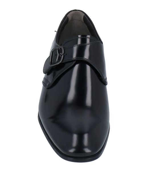 Tod's Black Loafers Leather for men