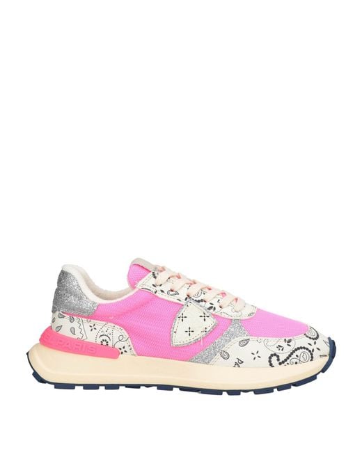 Philippe Model Pink Sneakers
