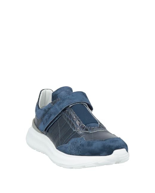 Giovanni Conti Blue Sneakers for men