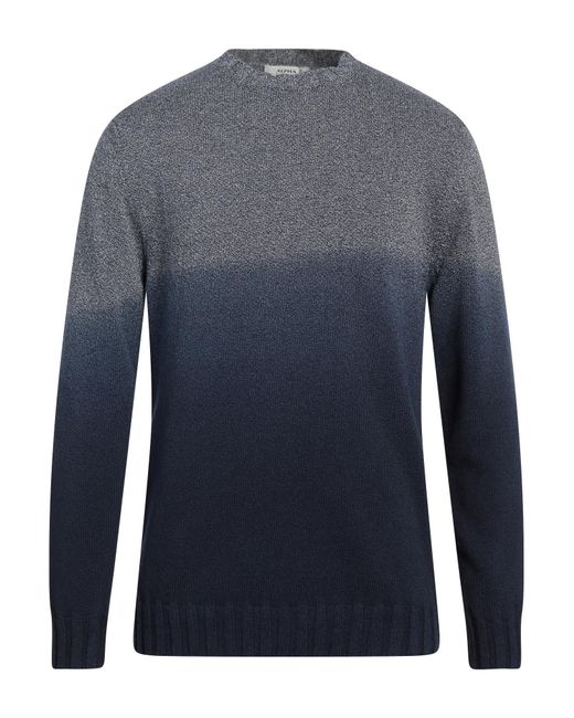Alpha Studio Blue Sweater for men