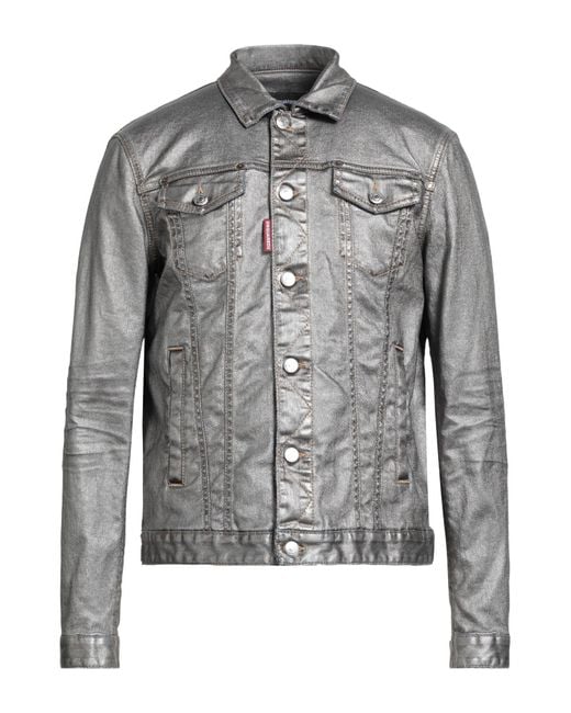 Capospalla Jeans di DSquared² in Gray da Uomo
