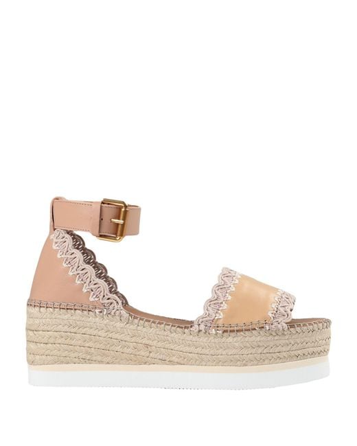 See By Chloé Natural Espadrilles