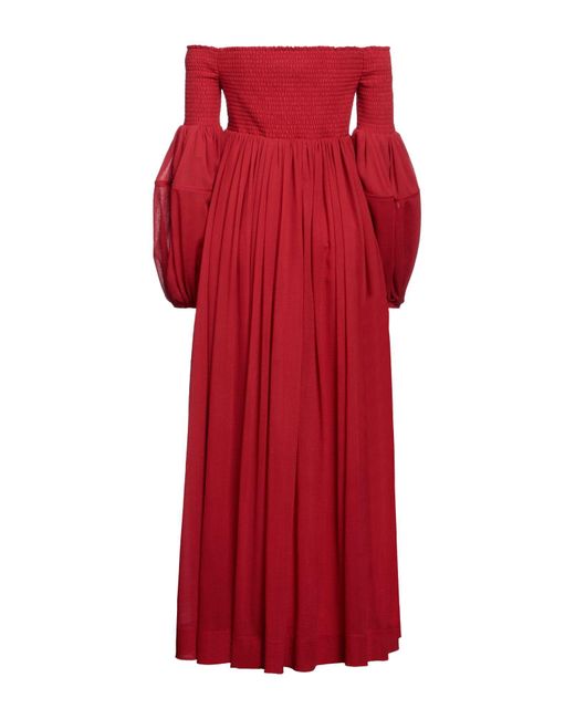 Chloé Red Maxi Dress