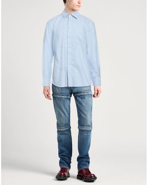 Camicia di Burberry in Blue da Uomo