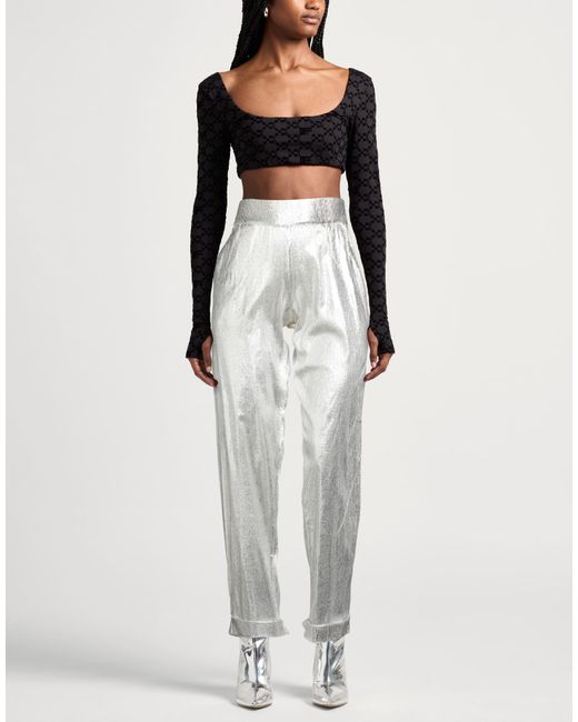 Circus Hotel White Pants Viscose