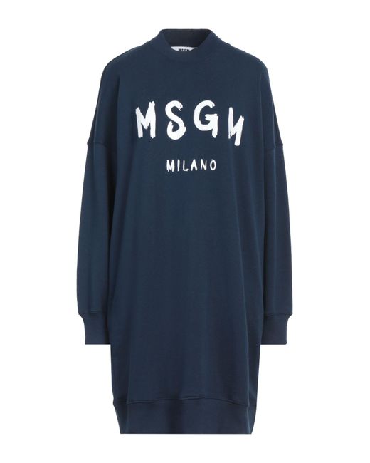 MSGM Blue Mini-Kleid