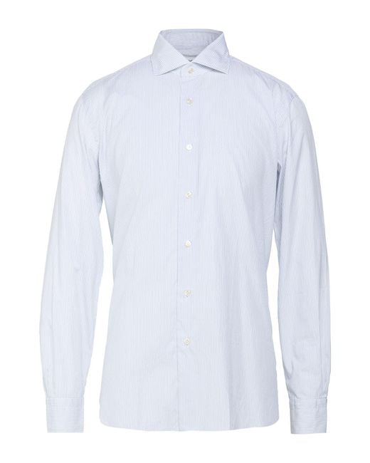 Barba Napoli White Shirt for men