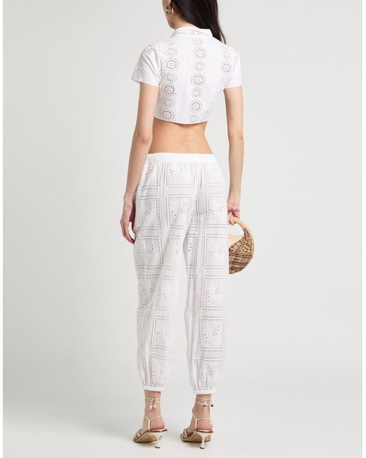 Tory Burch White Trouser