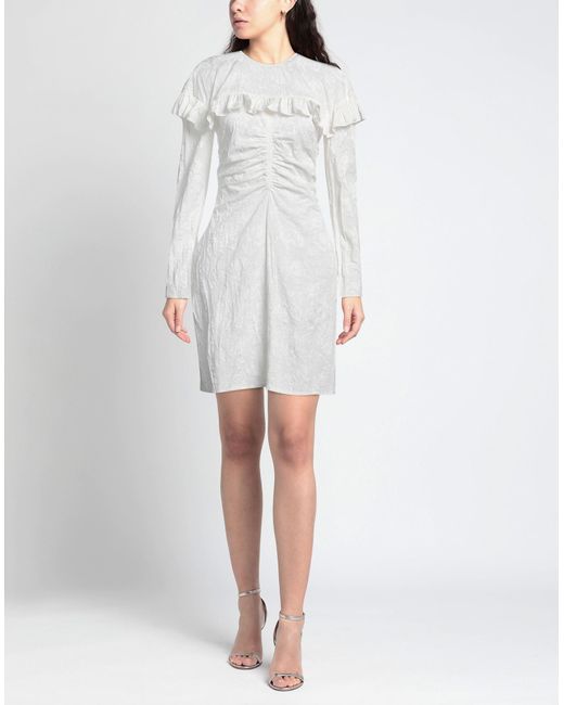 Philosophy Di Lorenzo Serafini White Mini Dress
